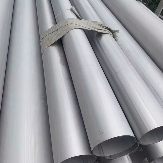 ASTM AISI 201 304 316 316L 430 Травление Ba 2b Яркий польский Холодно-горячекатаная бесшовная/сварная труба из нержавеющей стали для строительных материалов