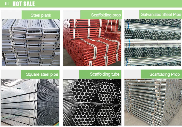 Construction Galvanized Painted Scaffolding Formwork Acro Jack Jack Base Steel Shoring Adjustable Steel Prop for Building Material